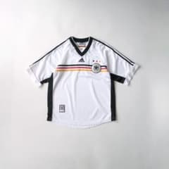 adidas 90s ドイツ代表 サッカーゲームシャツ M イングランド製 - メルカリ