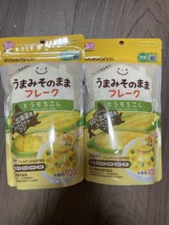 うまみそのままフレーク とうもろこし 100g 2袋のサムネイル