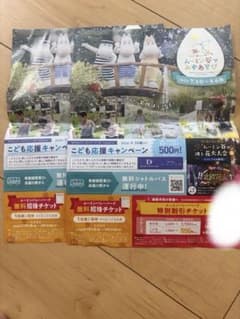ムーミンバレーパーク・ハイパーミュージアム招待券のサムネイル