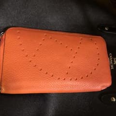 長財布　オレンジのサムネイル