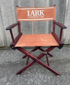 【最終価格！】稀少/ビンテージ/帆布/カストロール/ディレクターズチェア 稀少/ビンテージ/帆布/LARK/ディレクターズチェア/チェア/椅子