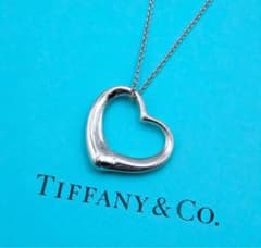 TIFFANY & Co. ティファニー オープンハート ネックレス