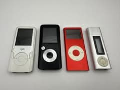デジタルオーディオプレーヤー 4台セットiPod Coby 動作未確認
