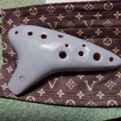 オカリナ 陶器製 C管 グレー - メルカリ