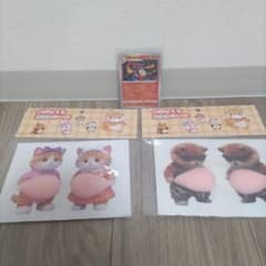 신품 미사용 울퉁불퉁 배 씰 2종 세트