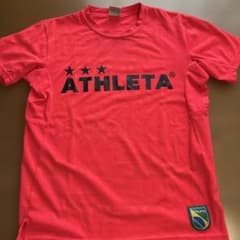 ATHLETA プラクティスシャツ レッド　Sサイズのサムネイル