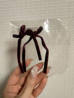 アネモネ ピアス ベロアリボンのサムネイル