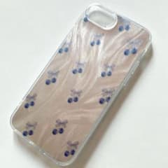 iphoneケース リボン さくらんぼのサムネイル