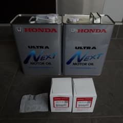 HONDA ULTRA Next エンジンオイル 4L NWGN フィルター2個のサムネイル