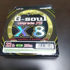 YGK G-soul Upgrade PE X8 #1 200mのサムネイル