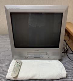【手渡し限定】SHARP VT-212V6 ブラウン管テレビデオ 取説 リモコン 手渡し限定】SHARP VT-212V6 ブラウン管テレビデオ 取説 リモコン