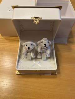 ウェディング リングピロー ベア ぬいぐるみのサムネイル