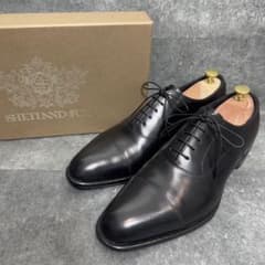 極美品⭐︎箱付き シェットランドフォックス インバネス ストレート 