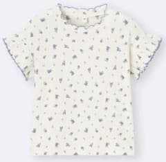 GU girls kids リブメローT lightblue 150cmのサムネイル