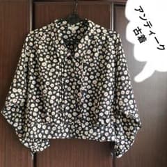 アンティーク　シャツ　花柄のサムネイル