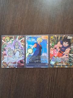 ドラゴンボール フュージョンワールド カード Rパラレル、SCR 3枚セット ドラゴンボール フュージョンワールド カード Rパラレル、SCR 3枚