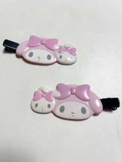 マイメロディ ヘアクリップ 2個セットのサムネイル