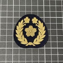 刺繍ワッペン 帽章風 ミリタリー サバゲー 個人装備 警察グッズ ポリス