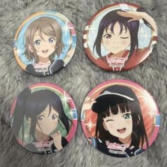 ラブライブ サンシャイン 缶バッジ 4点セット 渡辺曜 - メルカリ