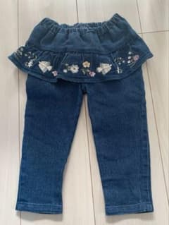 デニムパンツ　バースデイ　mamaraku　80