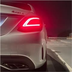 ベンツ　AMG風マフラーカッター　トリム　カバーのサムネイル