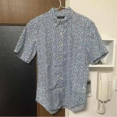 レイジブルー 花柄半袖シャツのサムネイル