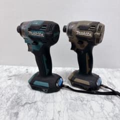Makita マキタ TD173D 充電式インパクトドライバ 本体2台 ジャンクのサムネイル