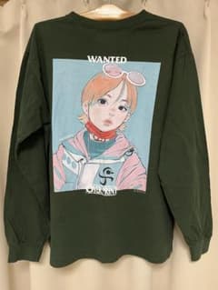 over print ワンピースコラボ ナミ ロンT 古塔つみのサムネイル