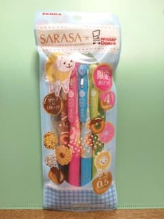 新品】ZEBRA SARASA サラサ ミスタードーナツ 4本セット - メルカリ