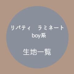 リバティ　男の子系　ラミネート　生地一覧　ハンドメイド リバティ 男の子系 ラミネート 生地一覧 ハンドメイド - メルカリ