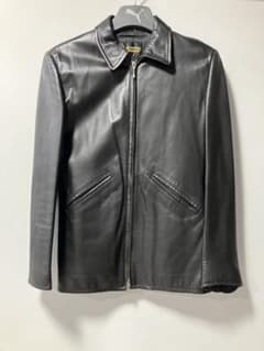 HUNTING WORLD ブラックレザージャケット イタリア製riri zip - メルカリ