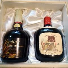 サントリー ウイスキー Reserve & OLD 特級 ギフトセット 古酒 - メルカリ