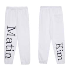 M*M様 MatinKim スウェットパンツ　ホワイト　FREEサイズのサムネイル