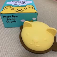 ハッピーベア★折畳みスチーマー（レシピ付き）のサムネイル