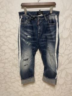 f*)様 DSQUARED2 ディースクエアード　クロップドデニムパンツ　サイズ f*)様 DSQUARED2 ディースクエアード クロップドデニムパンツ サイズ