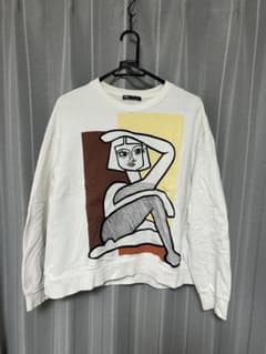 ZARA ザラ　アートプリント トレーナー Sのサムネイル
