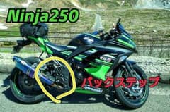 suba Ninja250 バックステップのサムネイル