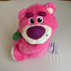 ロッツォ 横向きいちご抱きつき BIGぬいぐるみ