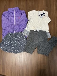 マザウェイズパーカーなど120サイズ子供服4点まとめ売りのサムネイル