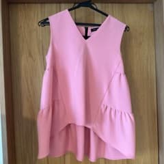 ほぼ新品 ヨーコチャン YOKO CHAN ノースリーブブラウス 38サイズ