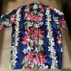 TWO PALMS アロハシャツ M ハワイ製のサムネイル