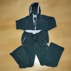 adidas ジャージ上下セット ダークグリーンのサムネイル