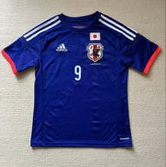 正規品 日本代表 2014 ユニフォーム 9番 Oサイズ 岡崎慎司 サッカー日本代表 2014 ホーム ユニフォーム 160 岡崎慎司 9番 - メルカリ