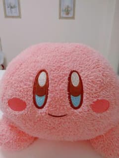 [푹신푹신 더 BIG 봉제 인형] 별의 커비 우울 쿠션