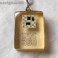 60s フレンチキーホルダー アクリル IBM 360 回路 基盤 レトロPC