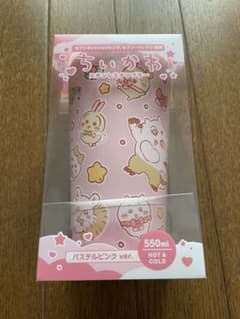 ちいかわ セブンイレブン ステンレスタンブラー パステルピンク