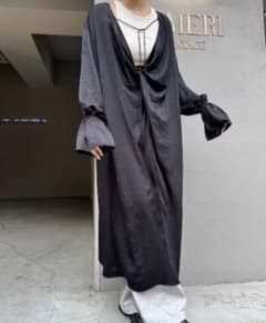 ameri VINTAGE KNOT DRAPE SLOW DRESSのサムネイル