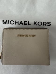 MICHAEL KORS 二つ折り財布 ベージュのサムネイル