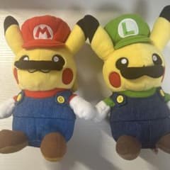 ポケモン ピカチュウ ぬいぐるみ マリオ ルイージ