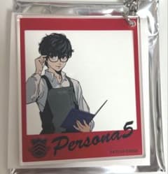 ペルソナ5 雨宮蓮　主人公　缶バッジ アクリルキーホルダー　他まとめ ペルソナ5 P25th トレーディング アクリルキーホルダー ペルソナ5 雨宮